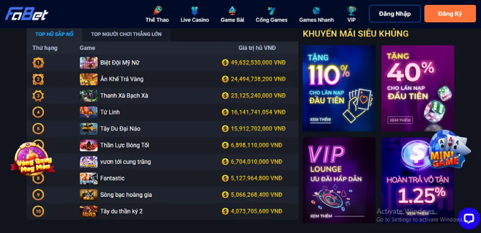 Sự kiện nổ hũ đặc biệt HN88 Game